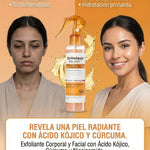 Dr. Melaxin Premiun Peel Shot™ Exfoliante Aclarente Corporal Kojic + Turmeric
